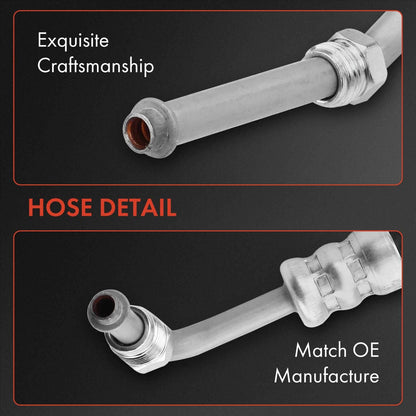 2X Power Steering Pressure & Return Line Hose for Chevy Camaro (1993–1997)