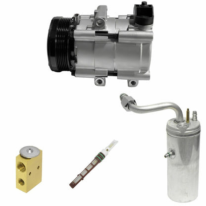 A C Compressor Kit Replacement for Ford Excursion 5.4L 6.8L (2002–2005)