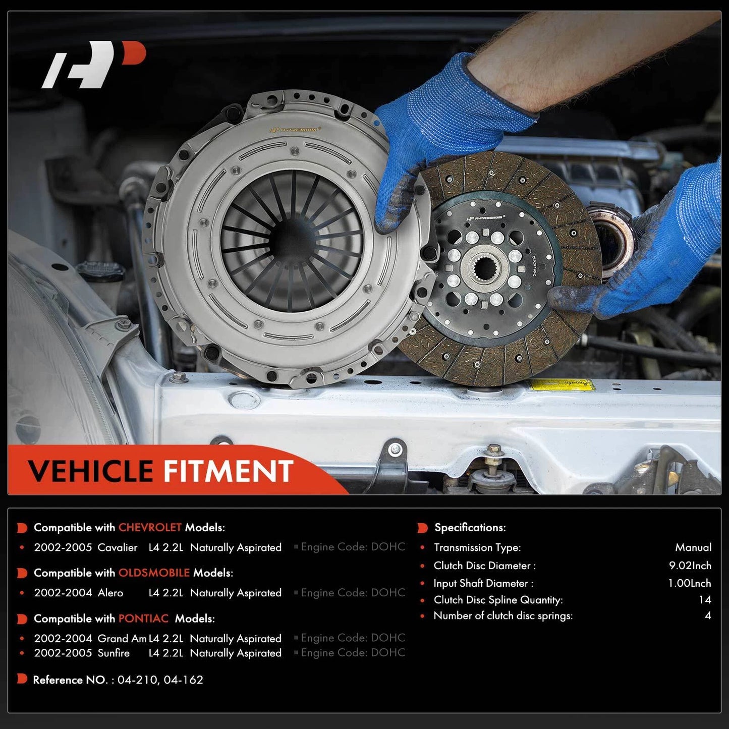 Clutch Kit for Chevy Cavalier (2002–2005)