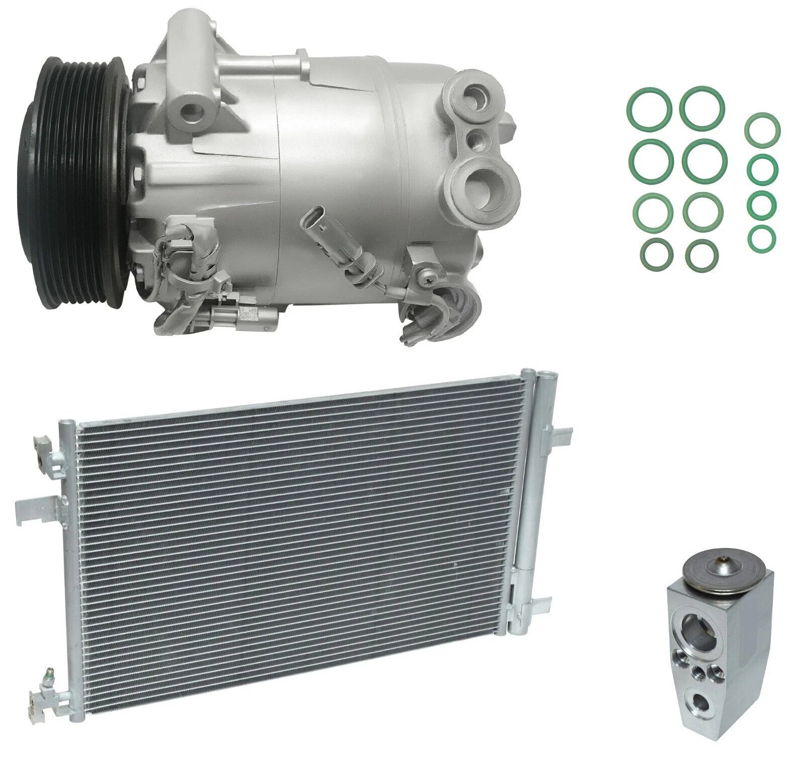 AC Compressor Kit With Condenser for Buick LaCrosse 2.4L (2014–2016)