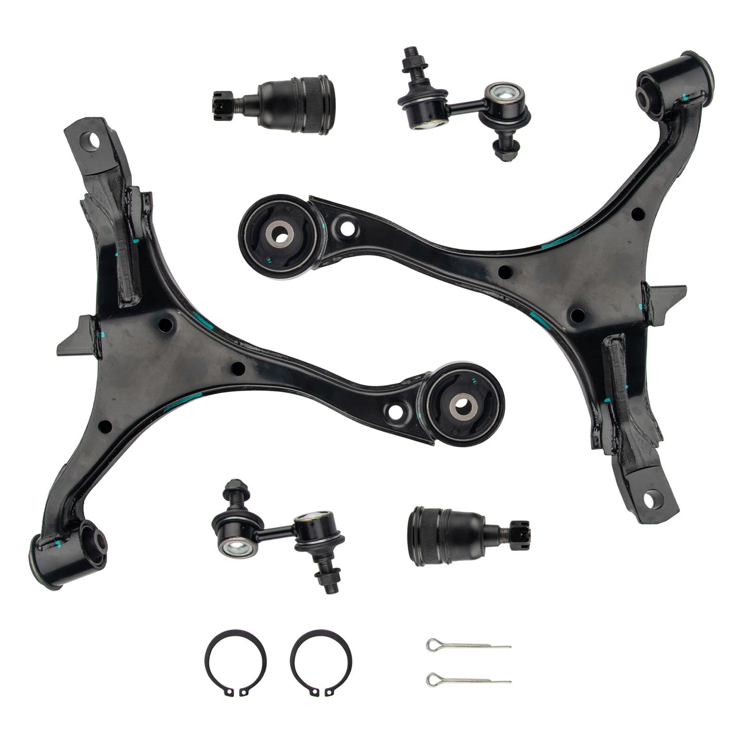 Front Lower Control Arm Ball Joint Sway Bar Tie-Rod for Honda CR-V (2002–2006)
