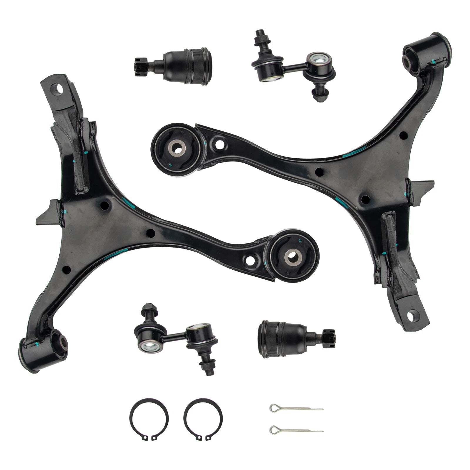 Front Lower Control Arm Ball Joint Sway Bar Tie-Rod for Honda CR-V (2002–2006)