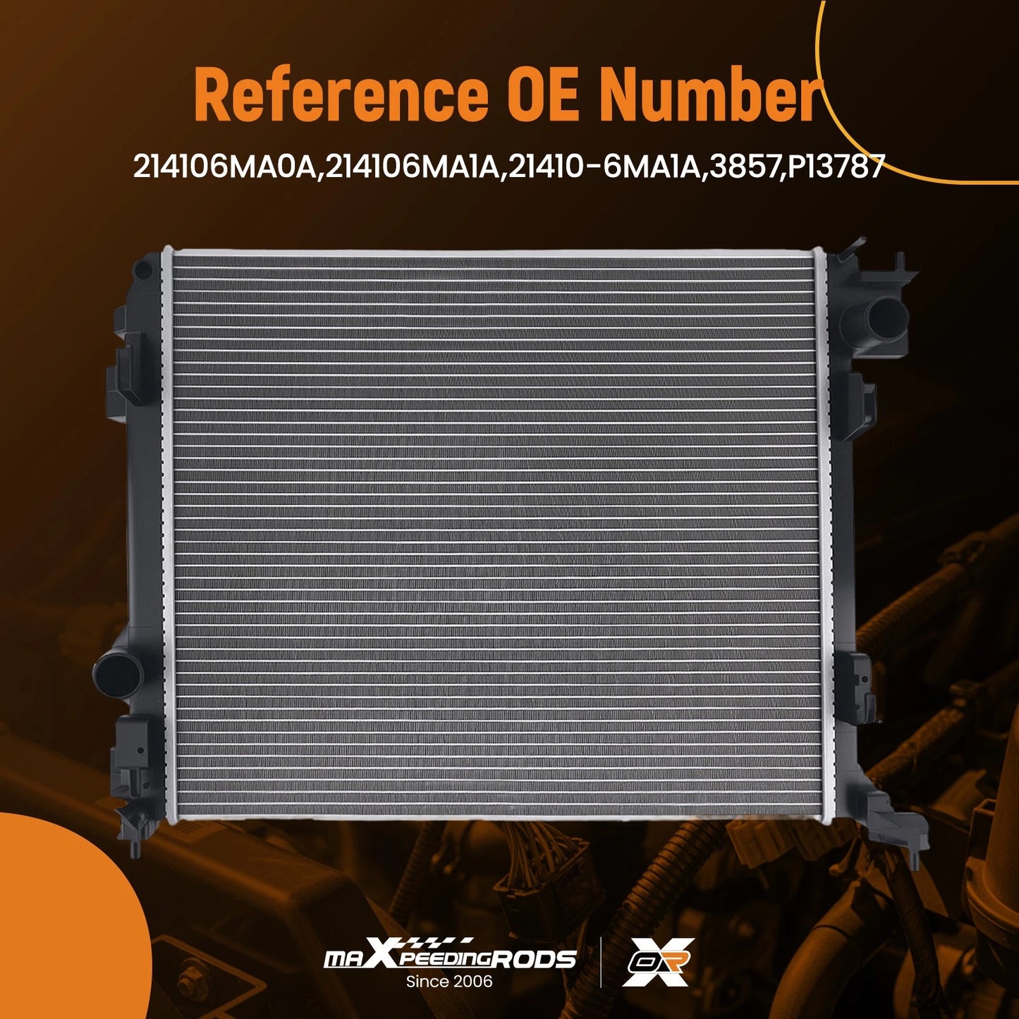 Aluminum Radiator Tank for Nissan Qashqai/Rogue Sport (2017–2022)