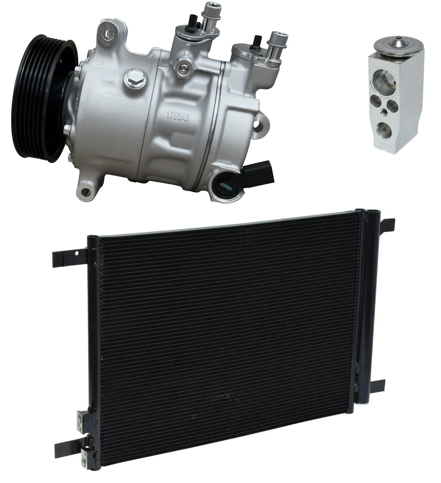 AC Compressor Kit with Condenser for Audi Q3 2.0L (2019–2020)