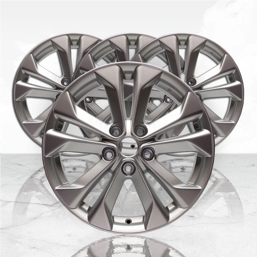 17 Inch Silver Alloy Wheel by JTE Wheels for 2014-2018 Nissan Rogue (17x7)