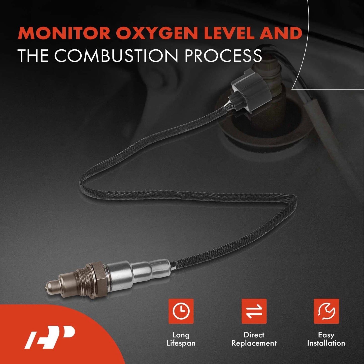 2X O2 Oxygen Sensors for Mercedes-Benz SL65 AMG (2007–2012)