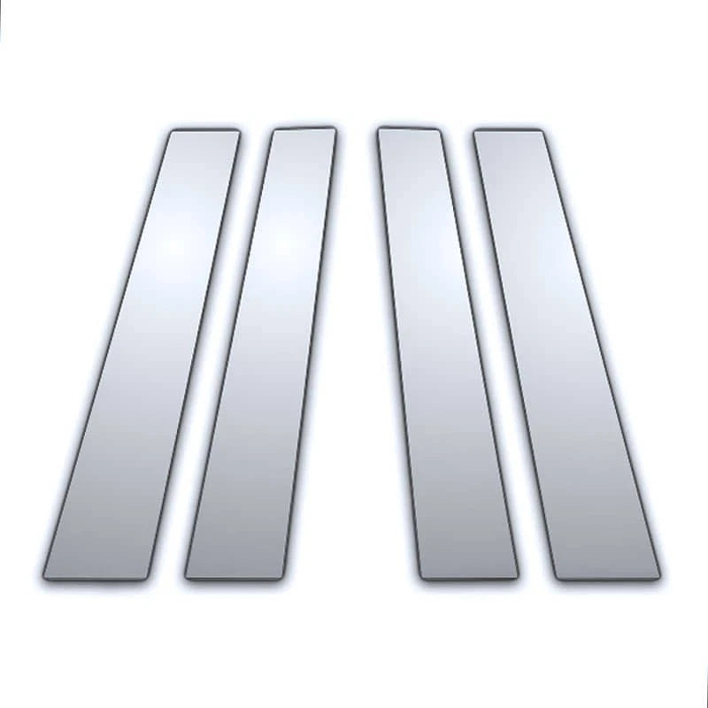 4Pc Chrome Pillar Post Covers Replacement for Ford Escort (1997–2002)