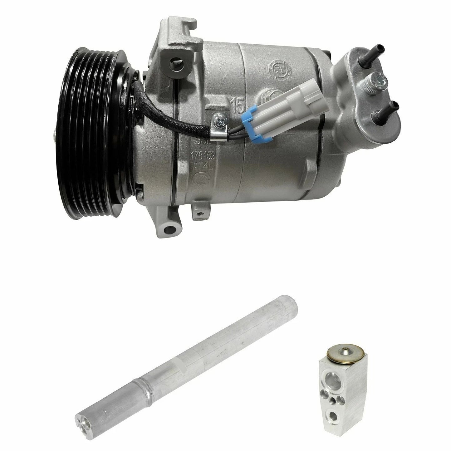 AC Compressor Kit Replacement for GMC Terrain 2.4L (2010–2017)