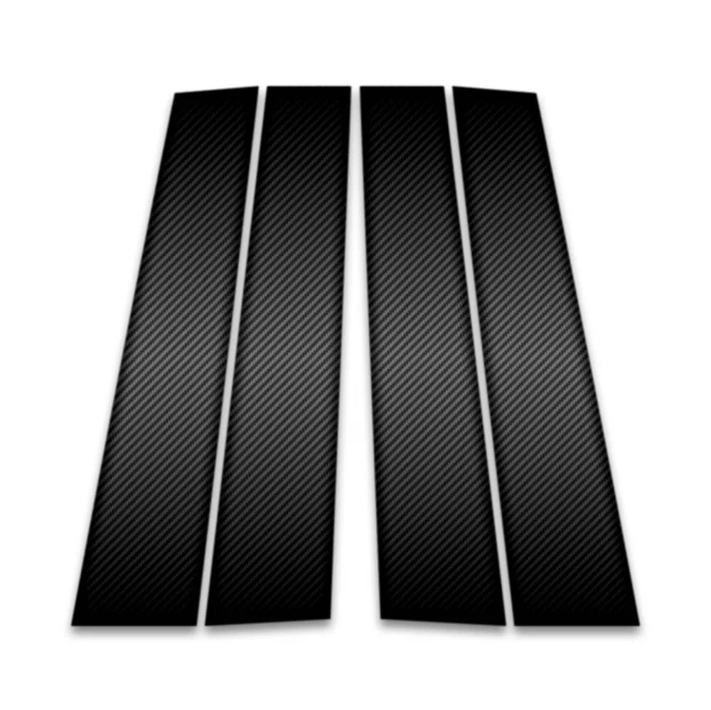 4pc Carbon Fiber Pillar Post Covers for 2011-2023 Dodge Durango