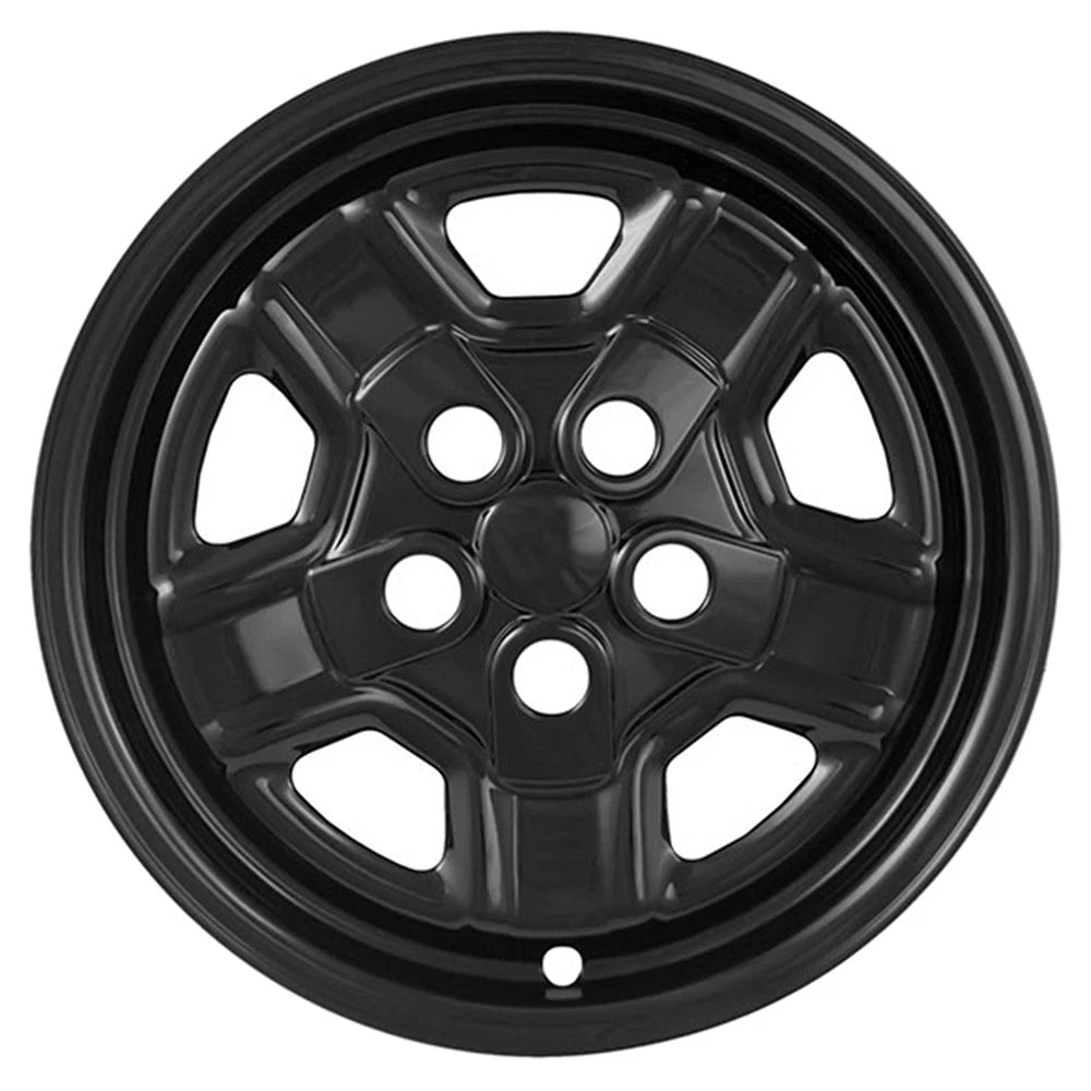 Hub Caps Wheel Skins 16 Inch 5 Spoke Replacement for Jeep Patriot (2007–2017)