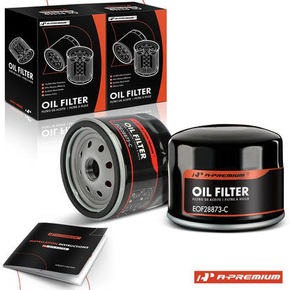 2X Engine Oil Filter for Silverado 2500 HD, 3500 (2001–2006)