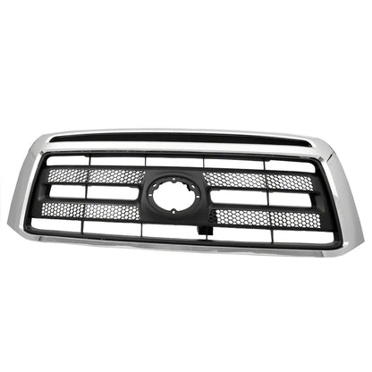 Front Grille Replacement Black Chrome Plastic for 2010–2013 Toyota Tundra