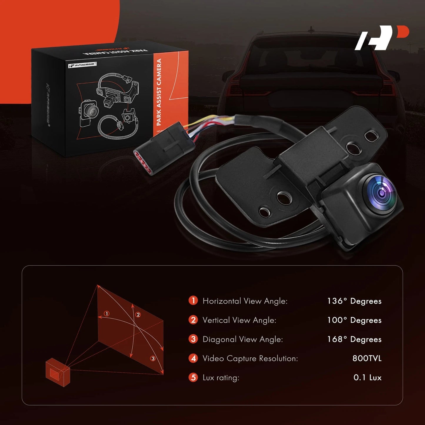 Backup Camera for Chevrolet Traverse (2018–2019)