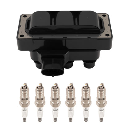 Ignition Coil & Spark Plug Set for Ford Explorer/Mountaineer (2006–2010)