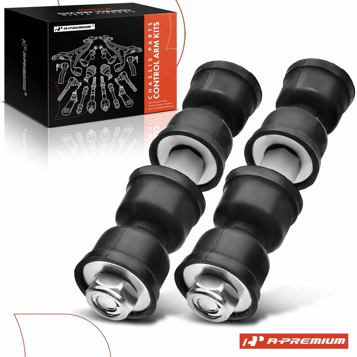 2X Front Side Stabilizer Bar Link for Chevrolet Impala (2000–2013)