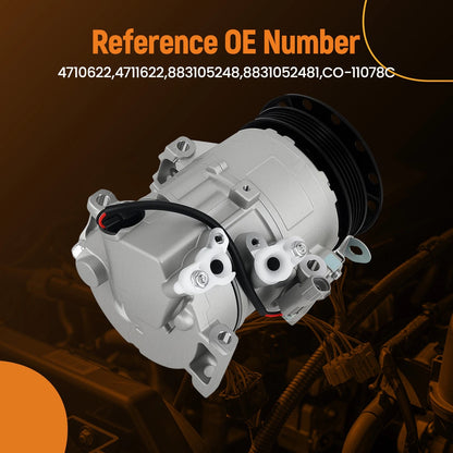 A/C Compressor for Toyota Yaris 1.5L (2006–2012)