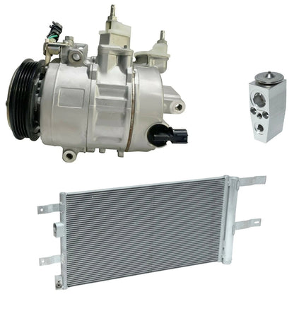 AC Compressor Kit With Condenser for Ford Fusion 2.7L (2019–2019)