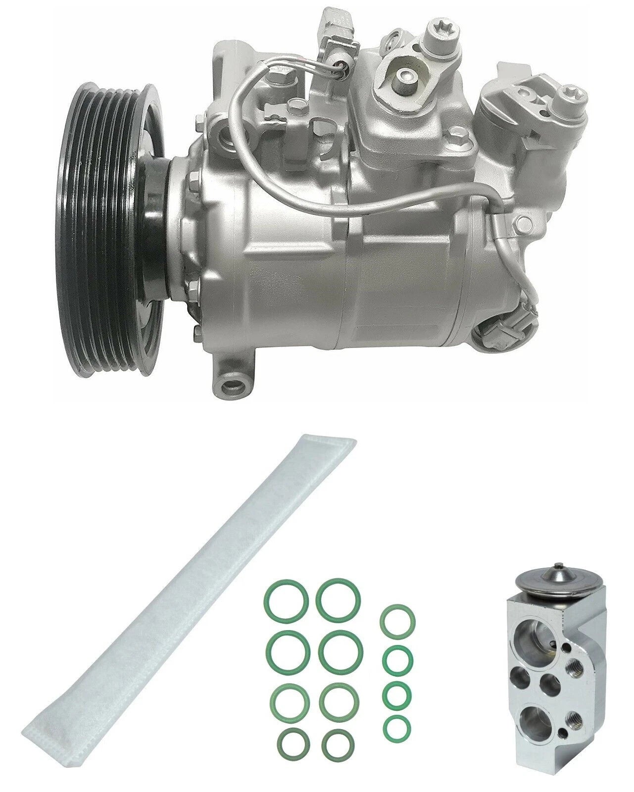 AC Compressor Kit Replacement for Audi A6 Quattro 2.0L (2015–2015)