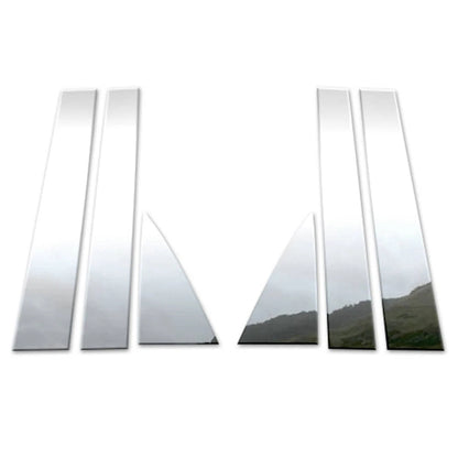 6Pc Chrome Pillar Post Covers for 05-09 Chevy Equinox - P1620