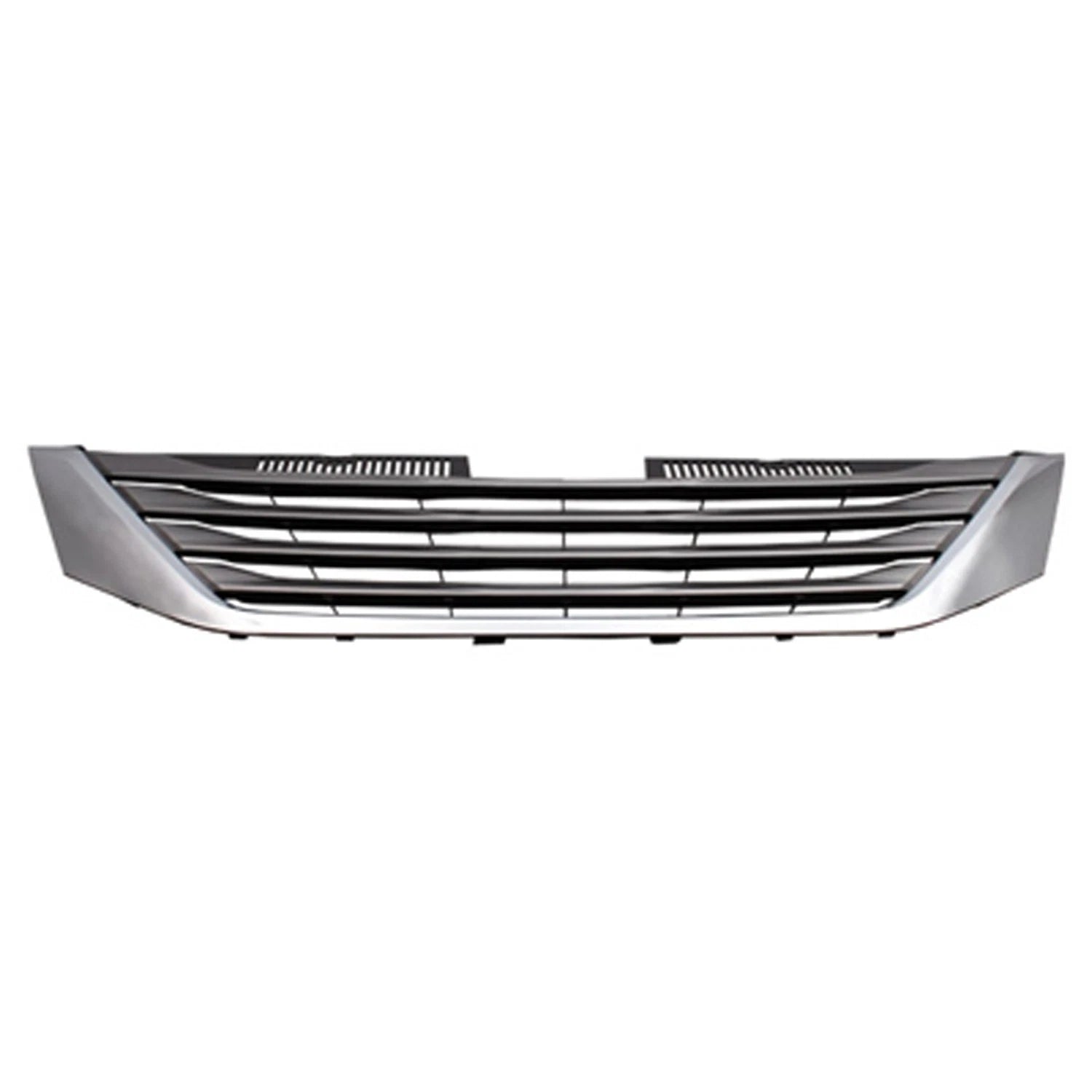 Replacement Gray/Silver Chrome/Painted Front Grille for 2011-2014 Toyota Sienna