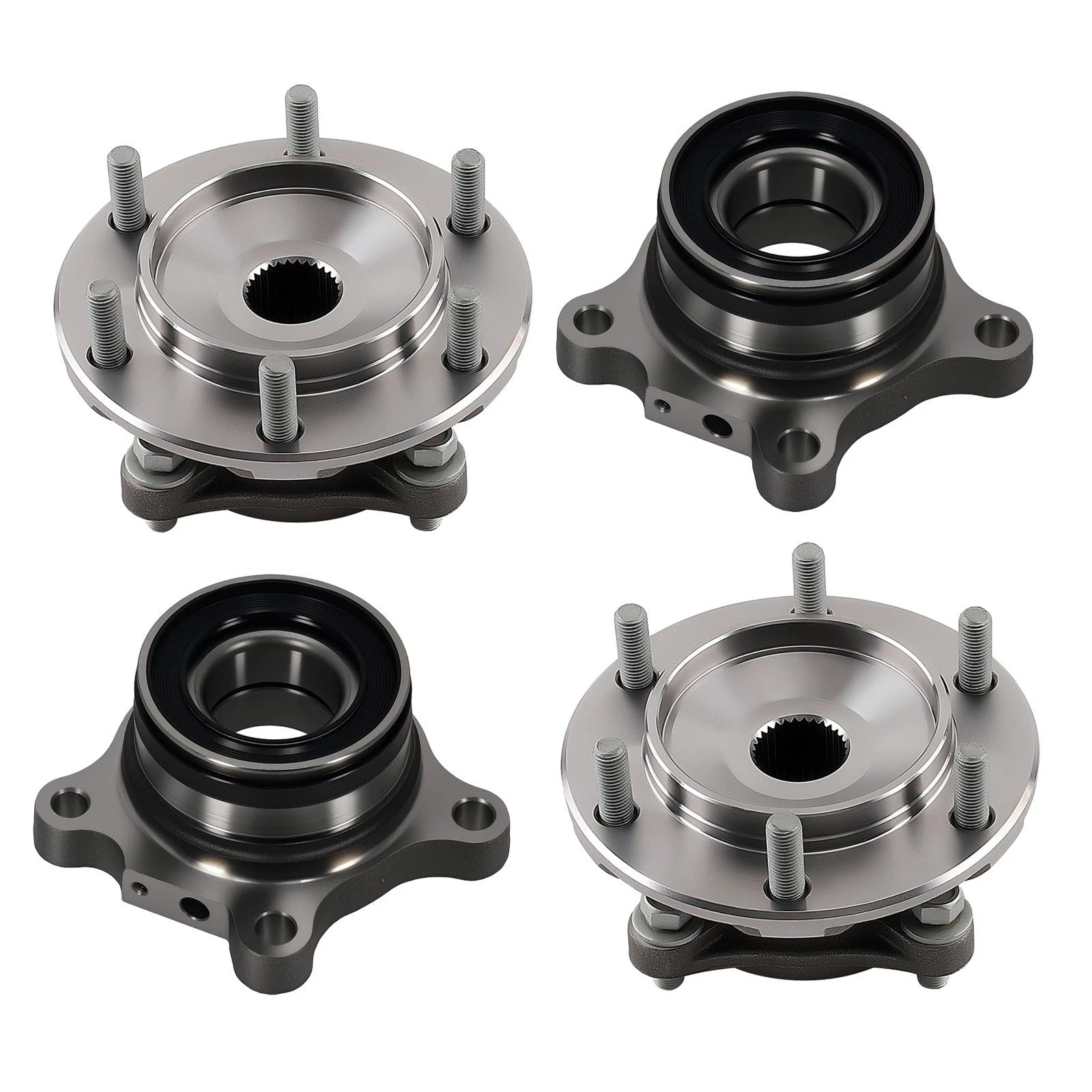Front Rear Wheel Bearing Hub for Toyota 4Runner 4WD (2003–2016)