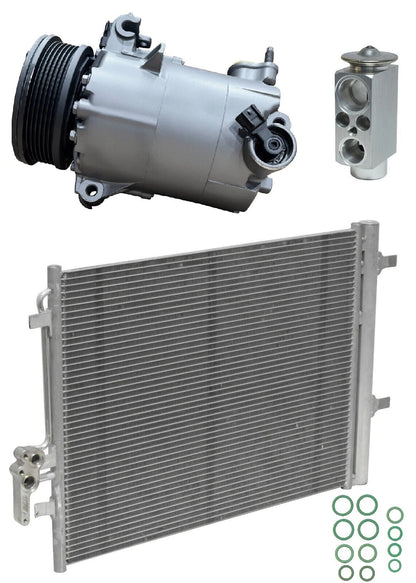 A/C Compressor Kit With Condenser for Land Rover Discovery Sport 2.0L (2017–2017)