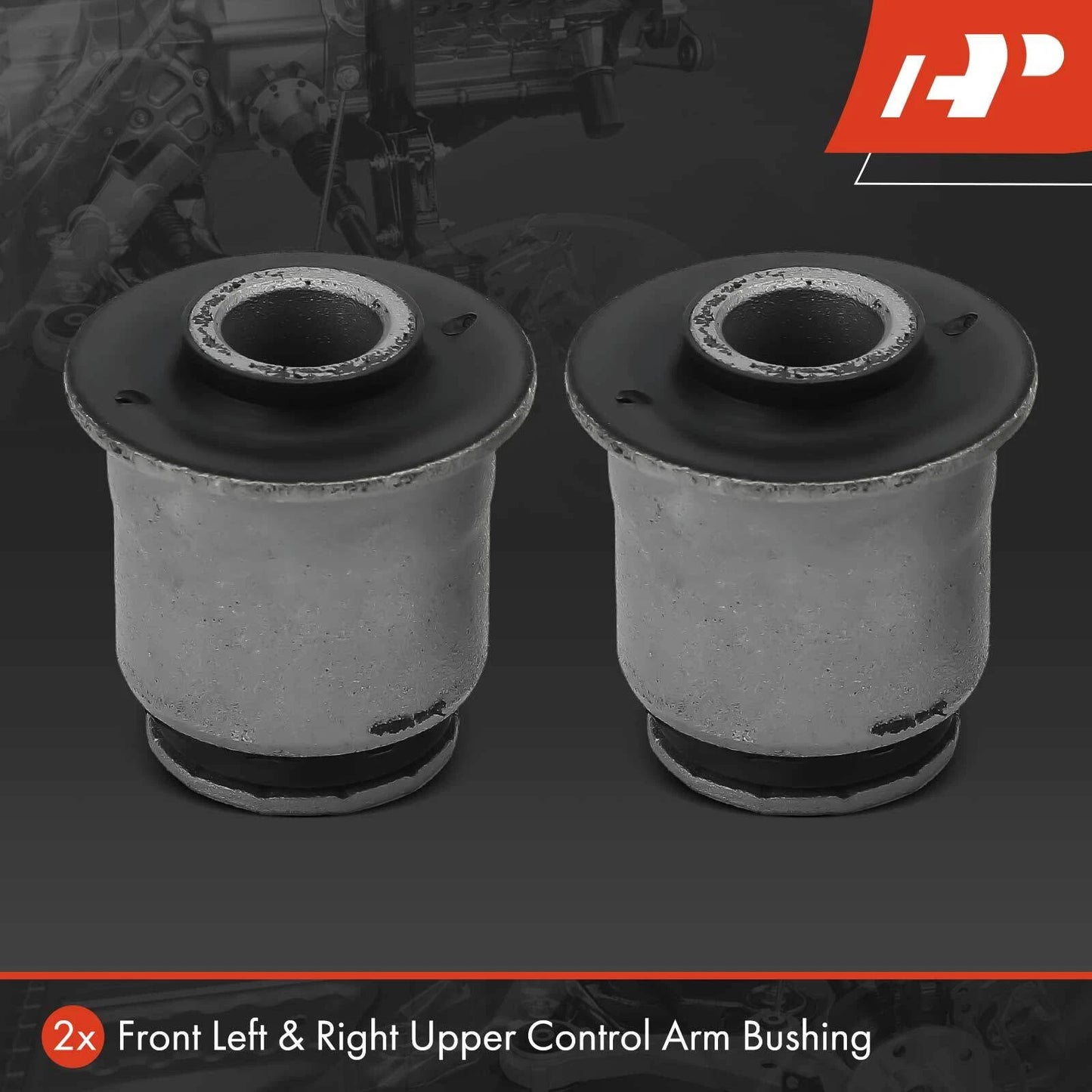 2X Front Upper Control Arm Bushing for Chevy Trailblazer (2002–2009)