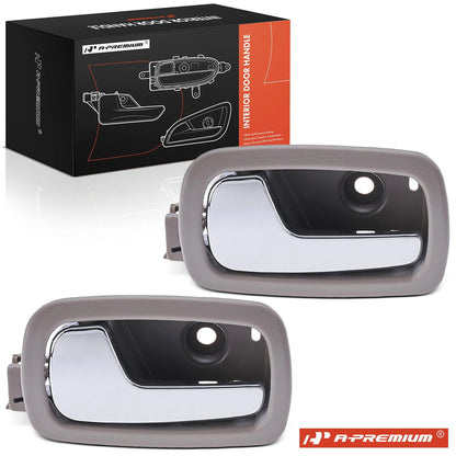 2X Rear Chrome Interior Door Handle for Chevy Cobalt Pontiac G5 (2005–2010)