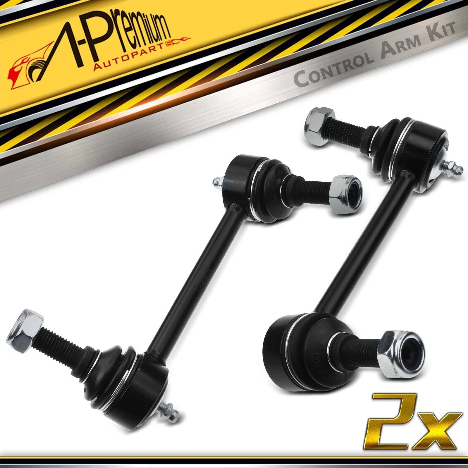 2X Rear Sway Bar Link for Chevy SSR Buick Rainier GMC Isuzu Olds Saab (2003–2006)