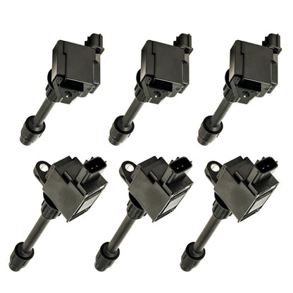 Ignition Coil Set of 6 for Nissan Maxima Infiniti I30 (2000–2000)