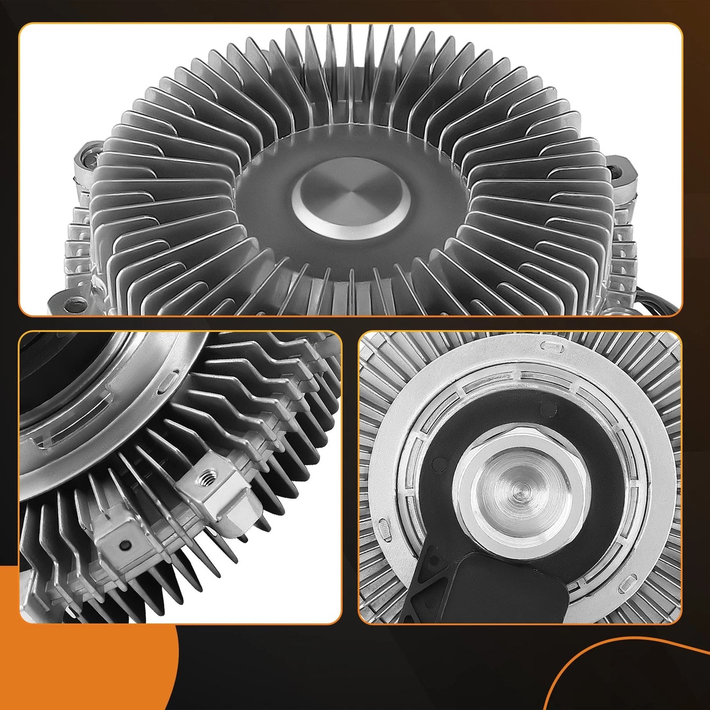 Electric Radiator Fan Clutch for Ford F-150 Expedition Lincoln Navigator (2007–2008)