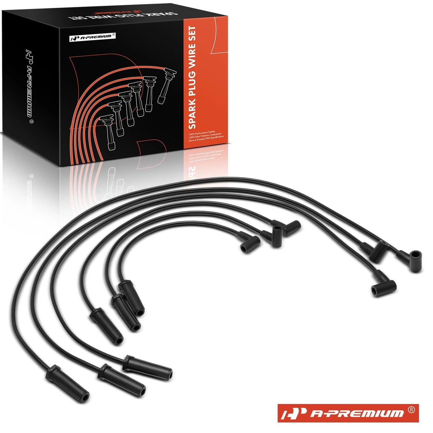 6X Spark Plug Wire Set for Chevy Impala Buick LaCrosse Regal Lucerne (2006–2011)