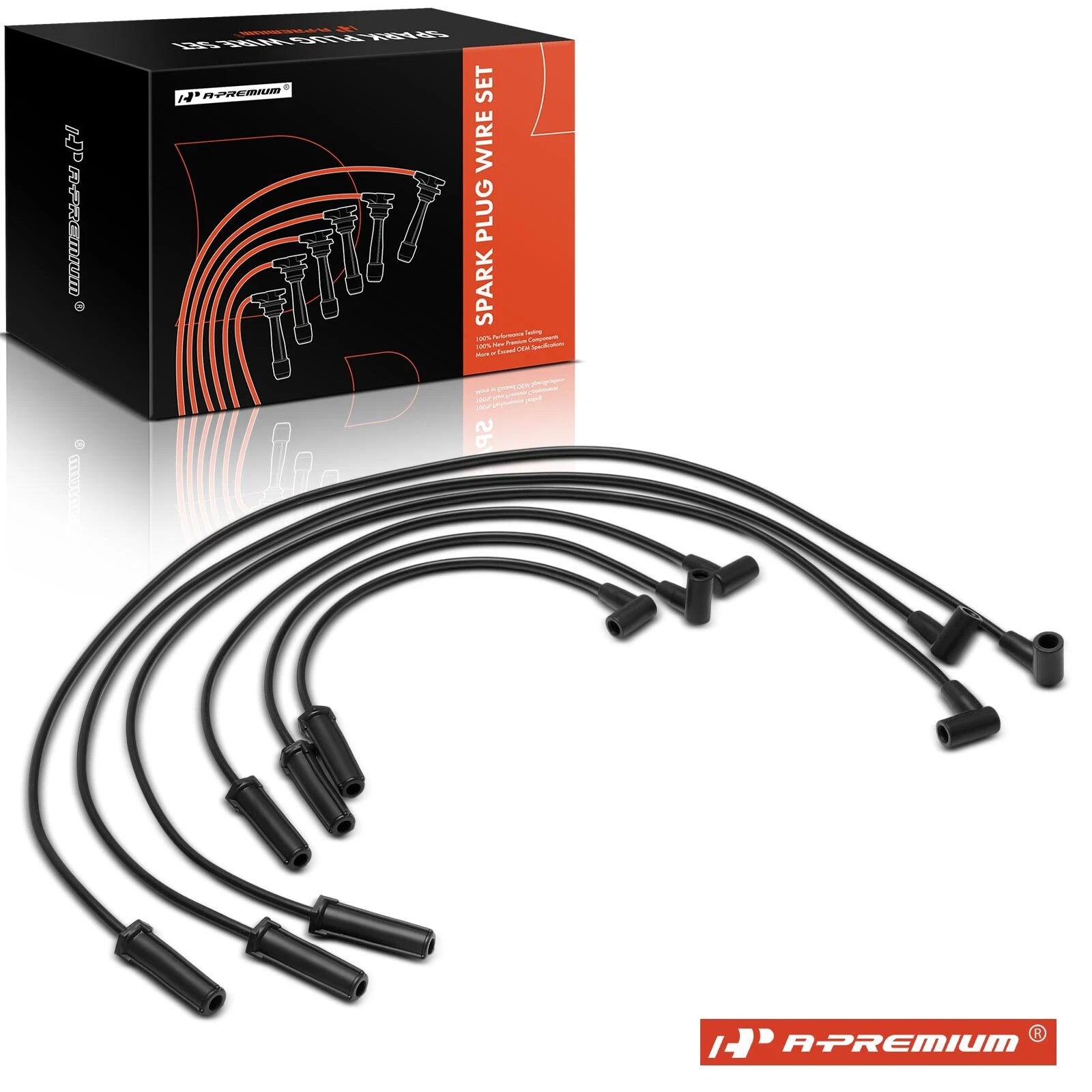 6X Spark Plug Wire Set for Chevy Impala Buick LaCrosse Regal Lucerne (2006–2011)
