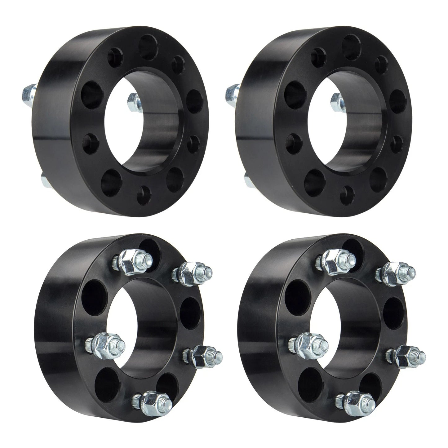 2" Wheel Spacers for 1994–2004 Ford Mustang (5x5) 1/2" Studs (87.1mm)