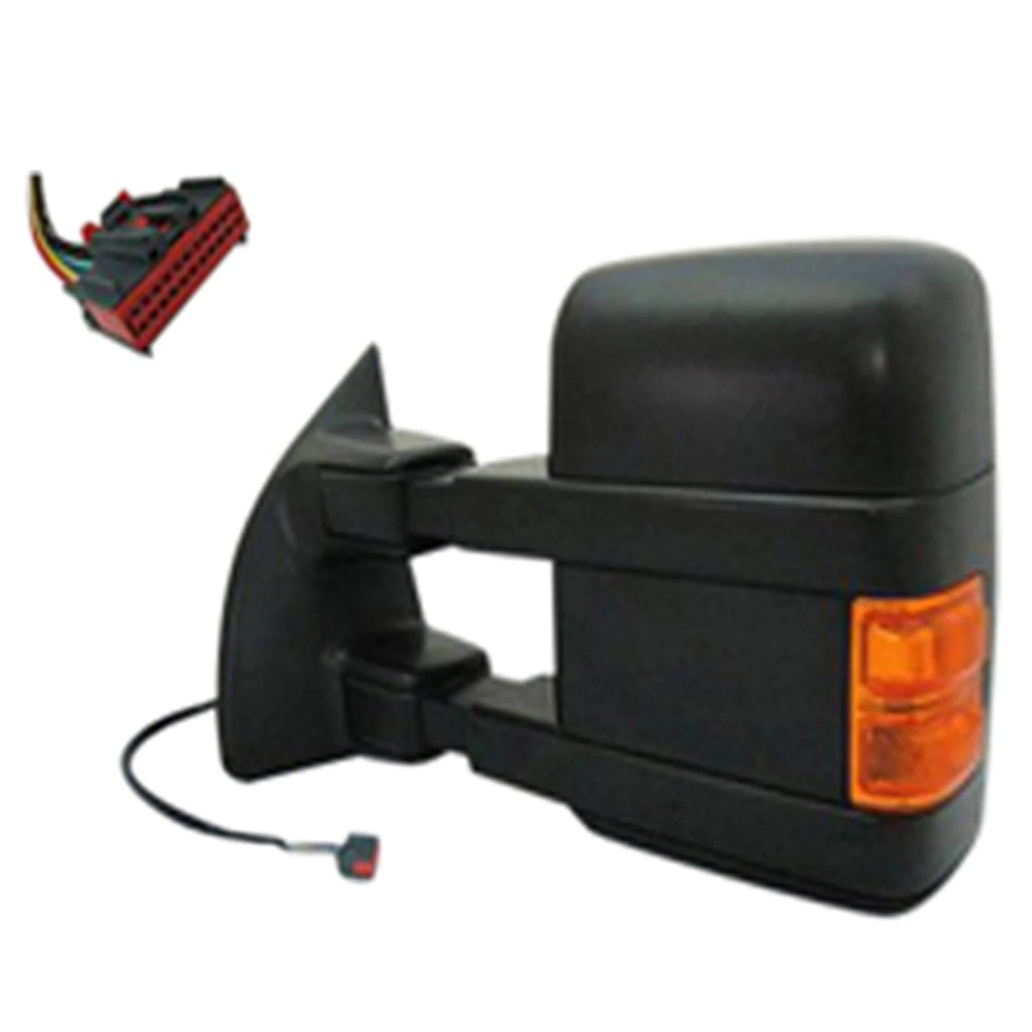 Driver Side Power Door Mirror Replacement with Heated Glass for Toyota (2006–2016)