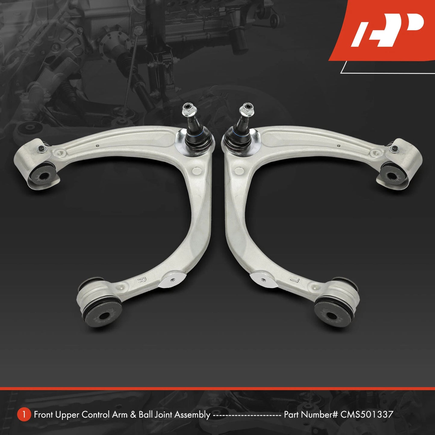 2X Front Upper Control Arm with Ball Joint for Silverado 1500 (2007–2018)