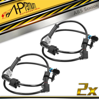 2X Front ABS Wheel Speed Sensor for Chevrolet Astro (2003–2005)