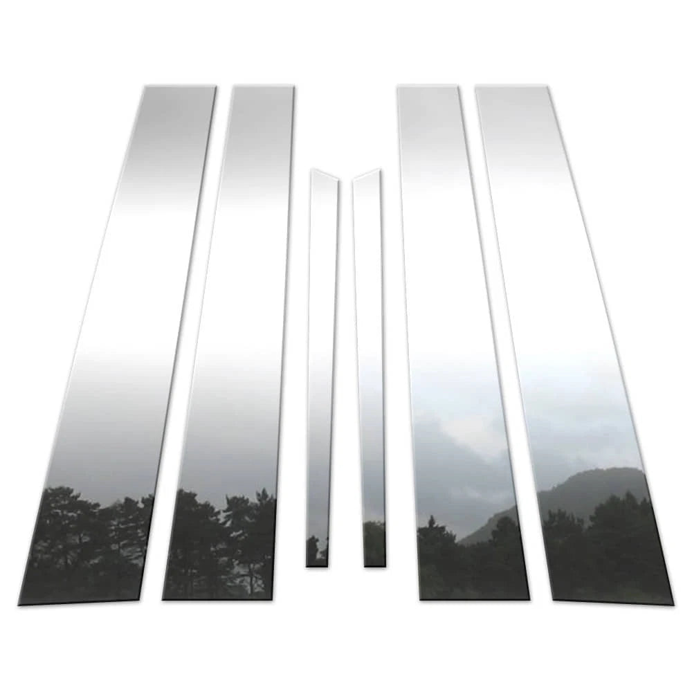 Chrome Pillar Post Covers for 2013-2016 Honda Accord Sedan 6 Pieces