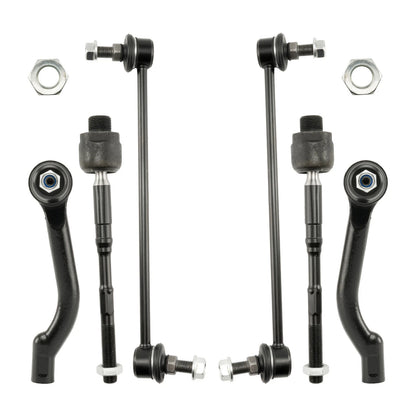 Front Control Arm, Tie Rod & Sway Bar Kit for Nissan Rogue (2008–2015)