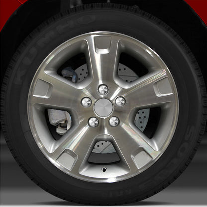 17x7.5 Factory Wheel (Medium Sparkle Silver) For 2002 Mercury Mountaineer