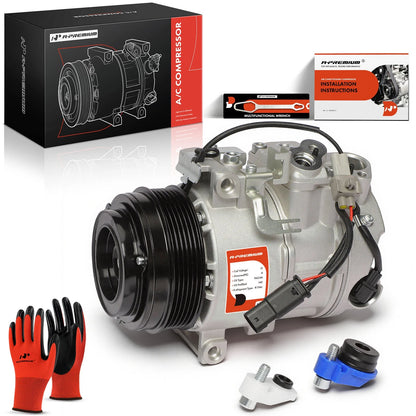 A/C Compressor with Clutch for Mercedes-Benz E350 (2013–2014)