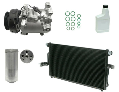 AC Compressor Kit Replacement with Condenser for Toyota Hilux (2011–2018)