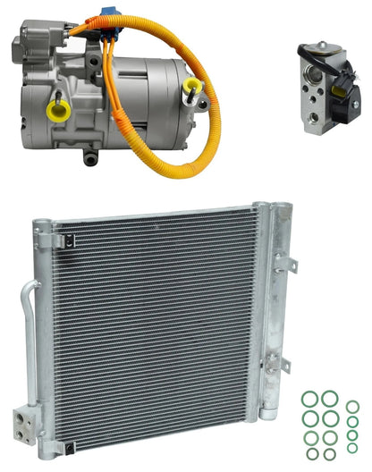 AC Compressor Kit With Condenser Replacement for Tesla Model S (2018–2018)