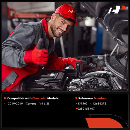 8x Fuel Injector for Chevrolet Corvette (2019)