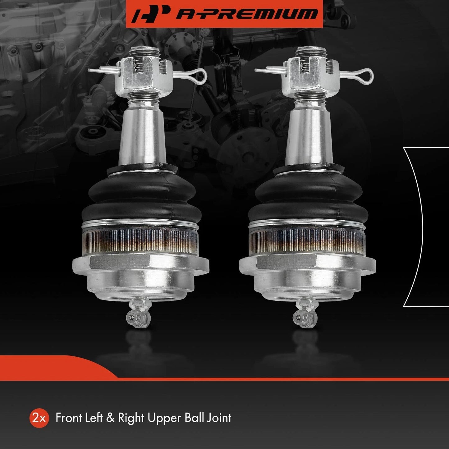 2X Front Upper Ball Joint for Dodge Durango Jeep Grand Cherokee (2011–2020)