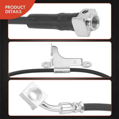 2X Front Brake Hydraulic Hose for Chevy Trailblazer (2002–2009)