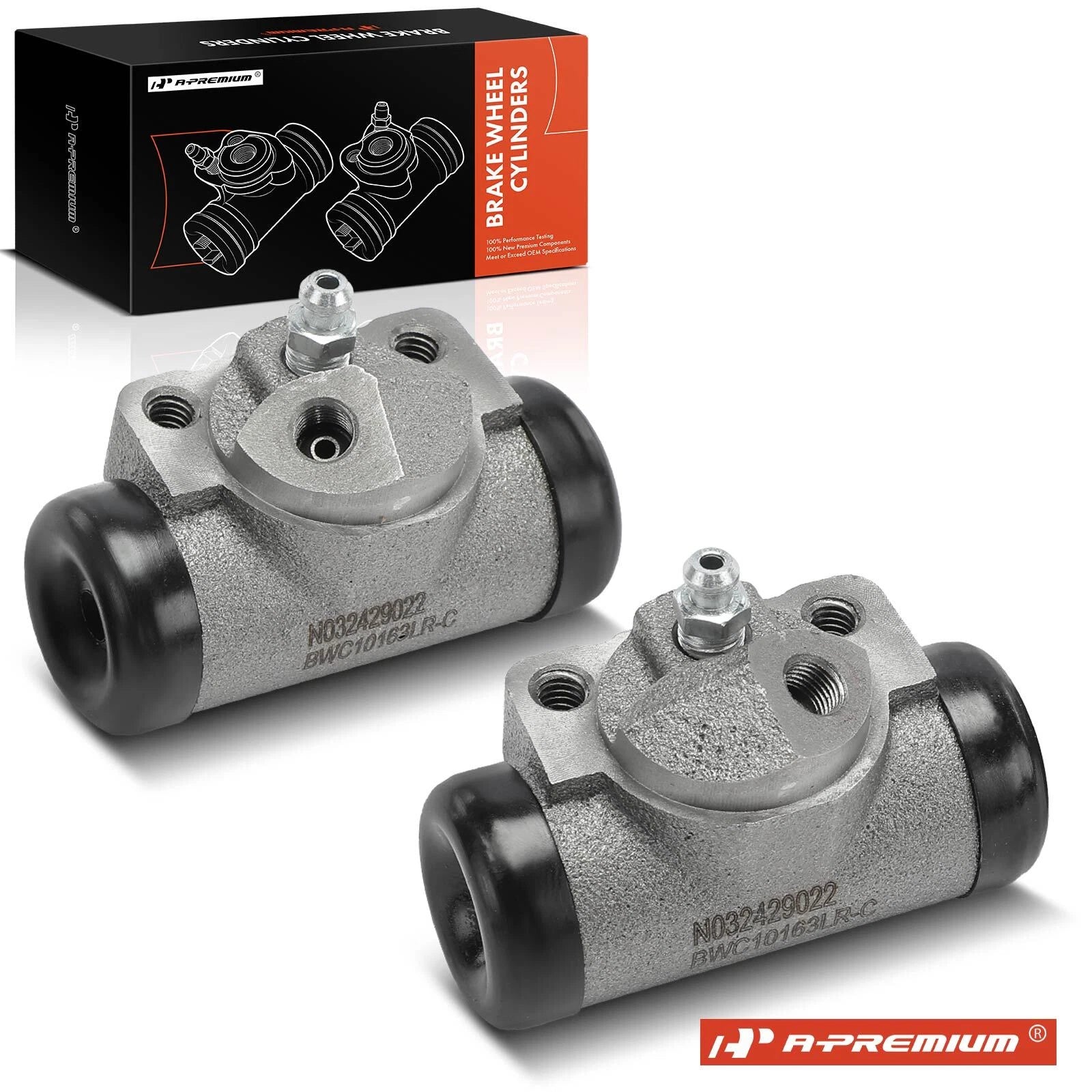 2X Rear Drum Brake Wheel Cylinder for Dodge Ram 1500 (1994–2001)