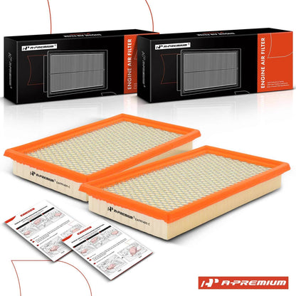 2X Engine Air Filter for Chevrolet Malibu (2006–2008) Pontiac G6 (2005–2010)