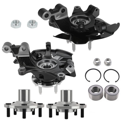 Front Steering Knuckle Hub Assembly for Ford Edge Lincoln MKX (2007–2010)