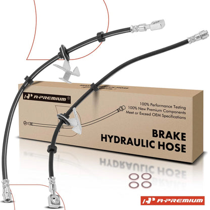 2X Front Brake Hydraulic Hose for Mercedes-Benz ML320 (1998–2003)